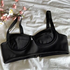 Forever 21 black bustier style top
